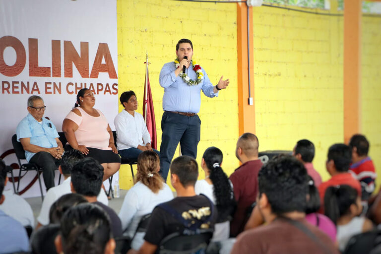 Visita Carlos Molina la región Istmo Costa; reafirma compromiso de Morena