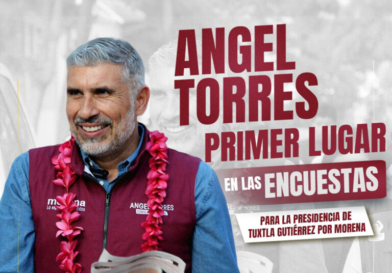 Ángel Torres se mantiene en primer lugar en las encuestas