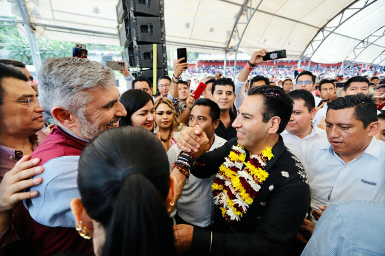 Ángel Torres presente en el arranque de precampaña de Eduardo Ramírez hacia la gubernatura de Chiapas