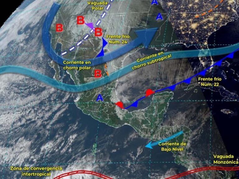 ¡Brrr! Clima México este 5 de enero de 2024: Prevén heladas y fuertes rachas de viento