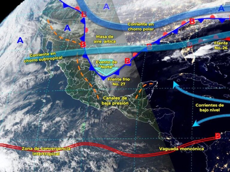 Clima en México este 16 de enero de 2024: Prevén nevadas por frente frío 27