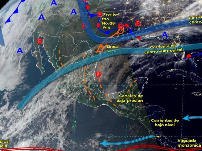 ¡Abrígate! Clima en México este 19 de enero de 2024: Llega el frente frío 28