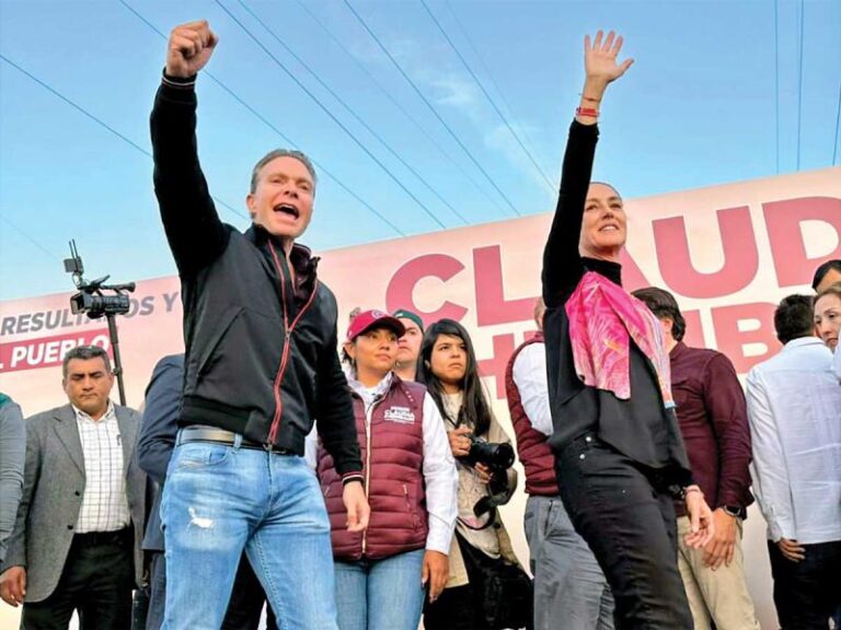 Mexicanos harán historia con Claudia Sheinbaum, dice Velasco