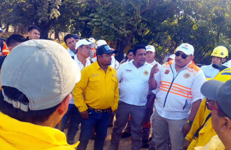 De manera interinstitucional se mantienen las acciones de prevención y combate de incendios