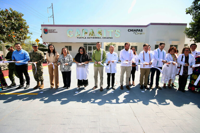 Inaugura Rutilio Escandón la reconversión del Capasits de Tuxtla Gutiérrez