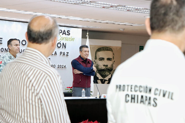 Reitera Rutilio Escandón llamado a la prevención ante bajas temperaturas y fuertes vientos