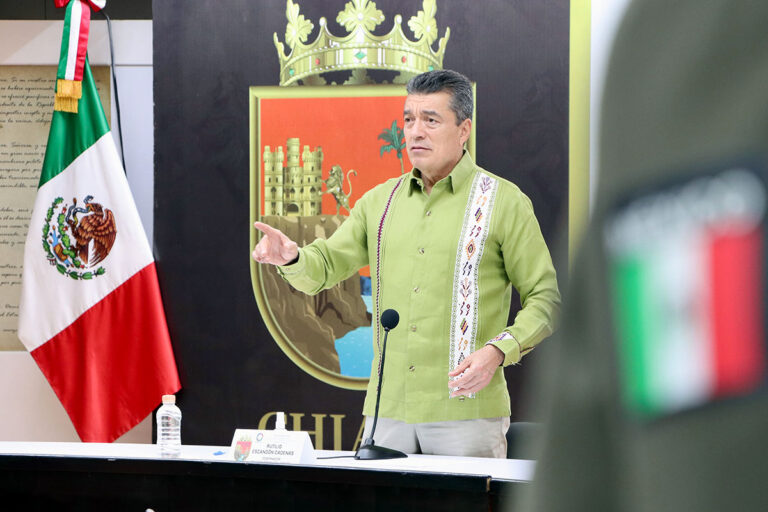 Exhorta Rutilio Escandón a evitar incendios forestales ante sequía, altas temperaturas y fuertes vientos