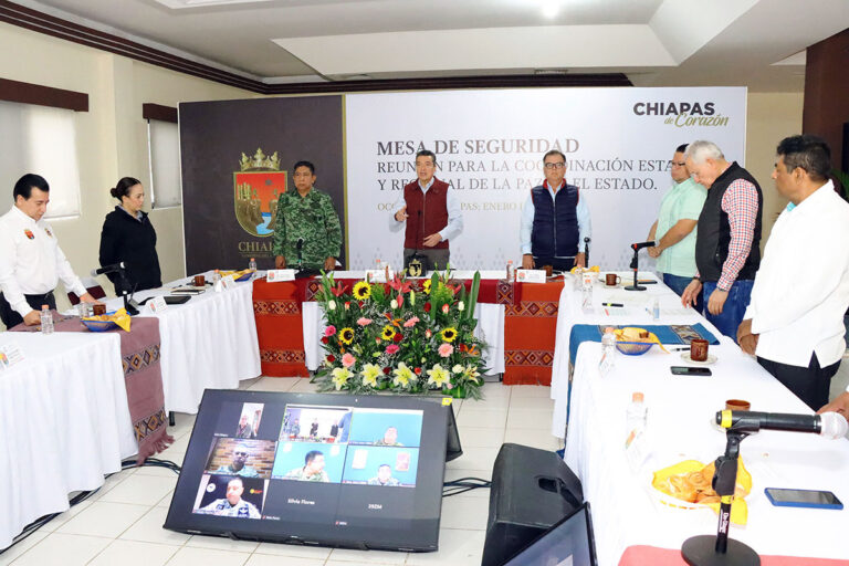 Desde Ocosingo, Rutilio Escandón pide sumarse a las acciones preventivas para evitar incendios forestales