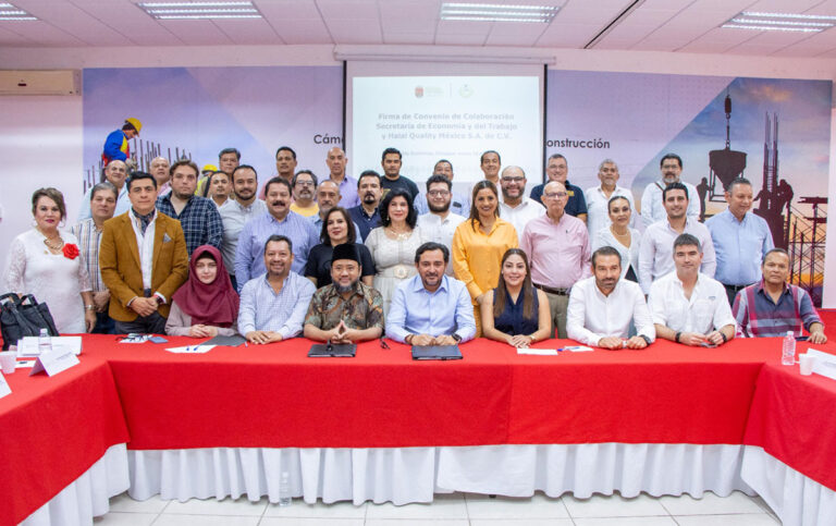 Firma SEyT convenio con Halal Quality México