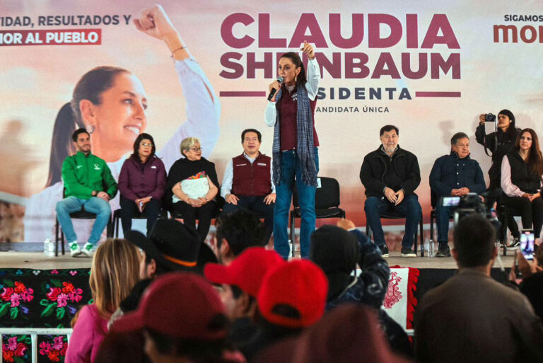 Con la 4T llegará la justicia a Huixquilucan: Claudia Sheinbaum