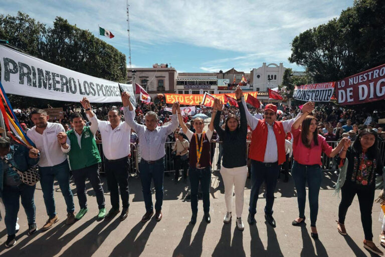 En 2024, el grito que hay en Michoacán y en todo México es que siga la 4T: Claudia Sheinbaum