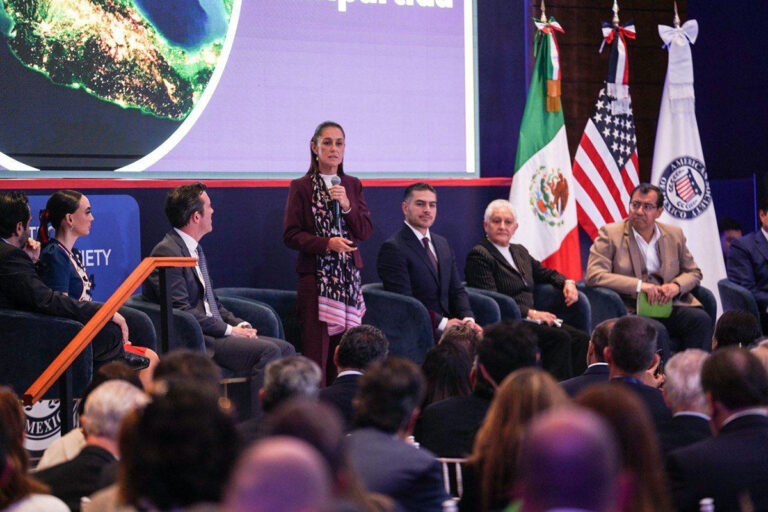 La inversión que llegue a México debe traducirse en desarrollo sustentable: Claudia Sheinbaum