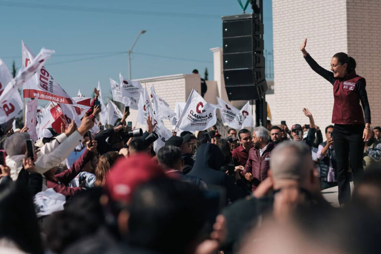 Aquí no se puede dejar de luchar, vamos a seguir luchando juntos por la 4T: Claudia Sheinbaum