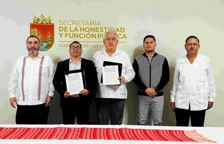 Firma la SHyFP convenio de colaboración con la FGE para el combate de delitos electorales