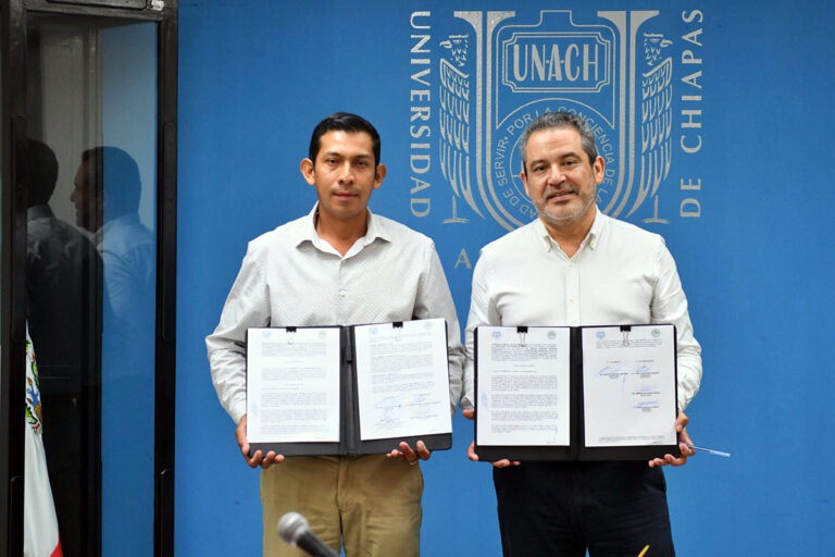 Suscriben convenios de colaboración UNACH y Asociación Ganadera Local de Tonalá