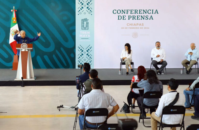 Chiapas va muy bien, no hay que hacer caso a campañas mediáticas sobre violencia: AMLO