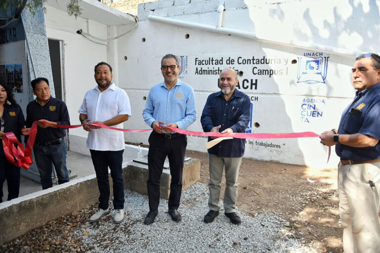 Inauguran la Casa Staunach en la Facultad de Contaduría y Administración Campus I de la UNACH