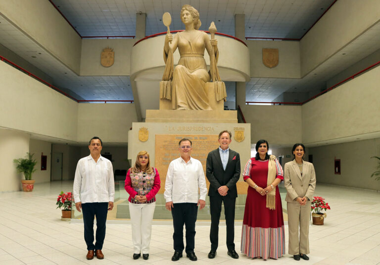 Realiza Embajada de EEUU visita de trabajo con el Poder Judicial del Estado