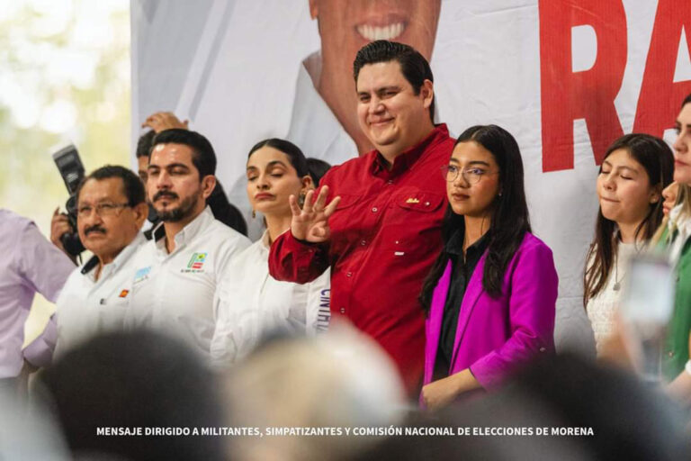 Llama Carlos Molina al pueblo de Berriozábal a cerrar filas a favor de la Cuarta Transformación