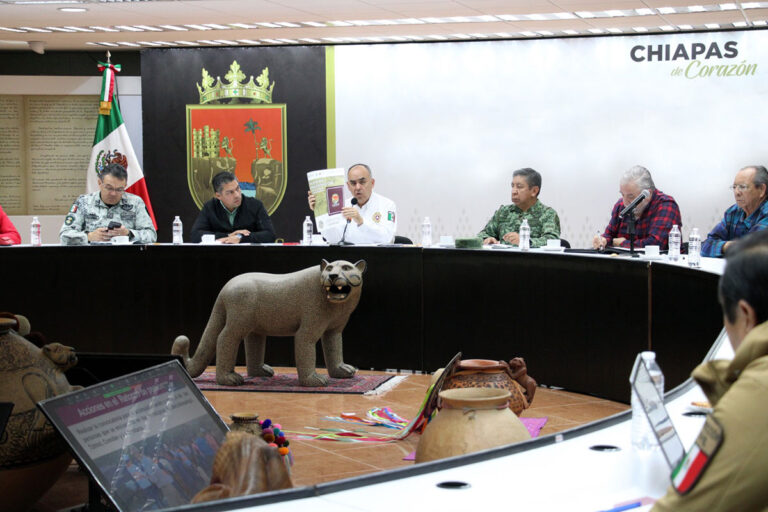Acuerda Consejo Estatal de Atención Integral al Desplazamiento Interno iniciar plan de retorno de las personas de la Región Sierra