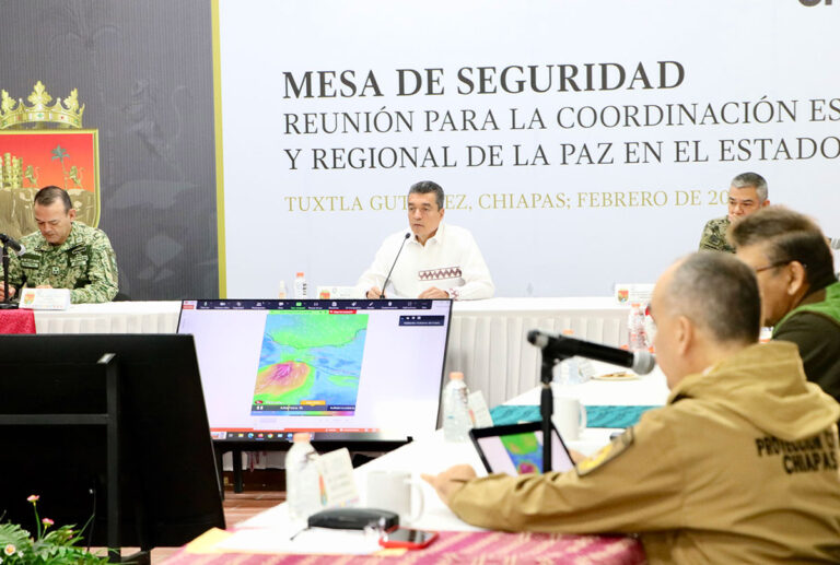 Llama Rutilio Escandón a la prevención ante remanentes del frente frío y masa de aire polar
