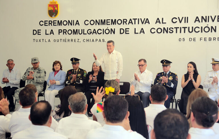 Conmemora Rutilio Escandón 107 Aniversario de la Promulgación de la Constitución de 1917