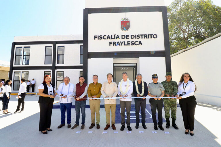 En Villaflores, Rutilio Escandón inaugura edificio de la Fiscalía de Distrito Fraylesca, de la FGE