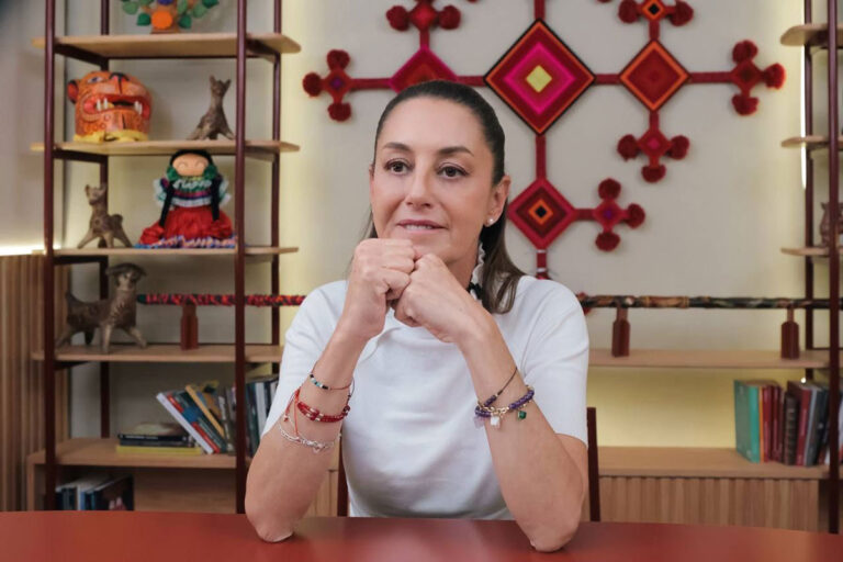 Vamos muy bien, el país va muy bien y va a ir mejor: Claudia Sheinbaum