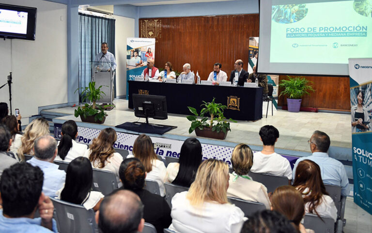 Realizan en la UNACH Foro de promoción para la Micro, Pequeña y Mediana Empresa NAFIN – BACOMEXT