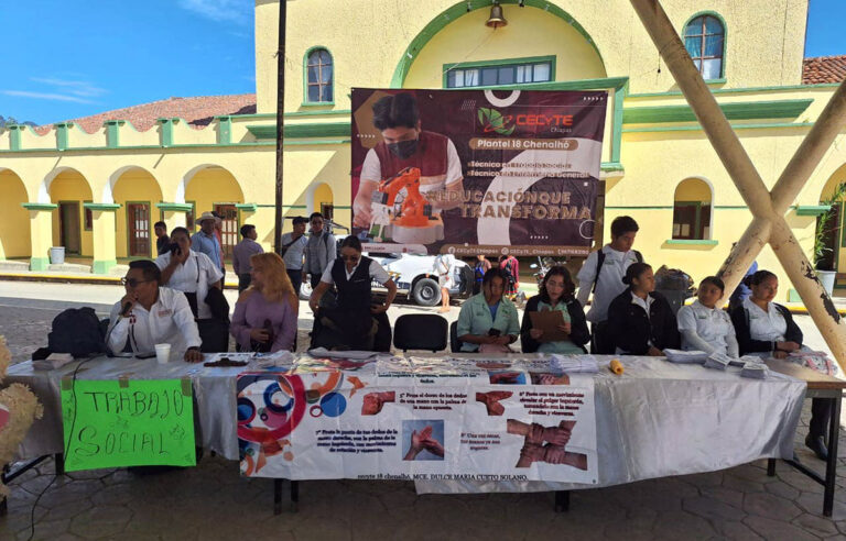 CECyT 18 Chenalhó oferta su carrera técnica en bachiller de Trabajo social