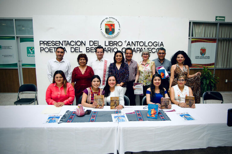 Congreso del Estado presentó el libro: ‘Antología Poética del Bestiario Chiapaneco’