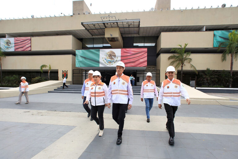 Exitosa participación en el simulacro estatal 2024