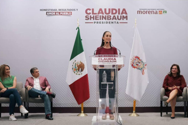 Claudia Sheinbaum ofrece paz para Guanajuato con la llegada de la 4T