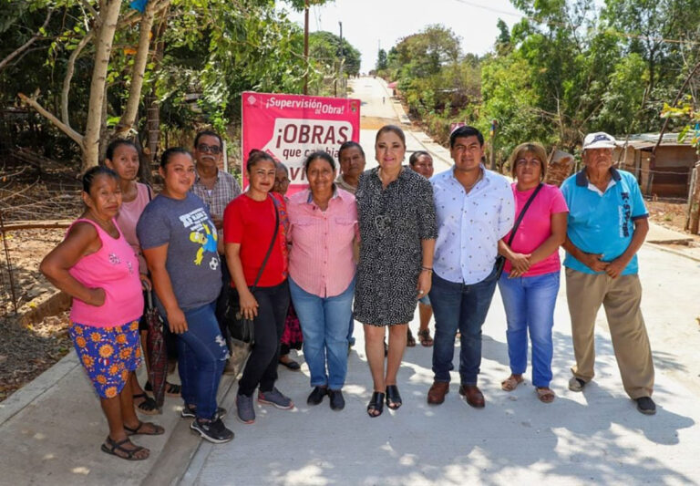 Supervisa ayuntamiento avance de obra en colonia La Cima