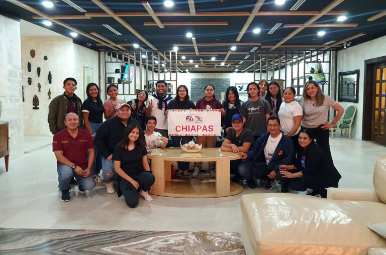 Estudiantes del CECyTE-TBC Chiapas inician su participación en el Festival Nacional Académico 2024