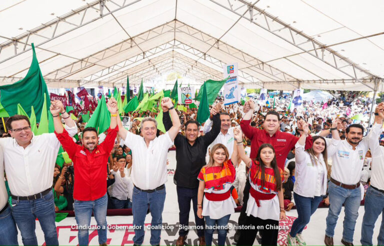 Eduardo Ramírez visita Teopisca y Amatenango del Valle