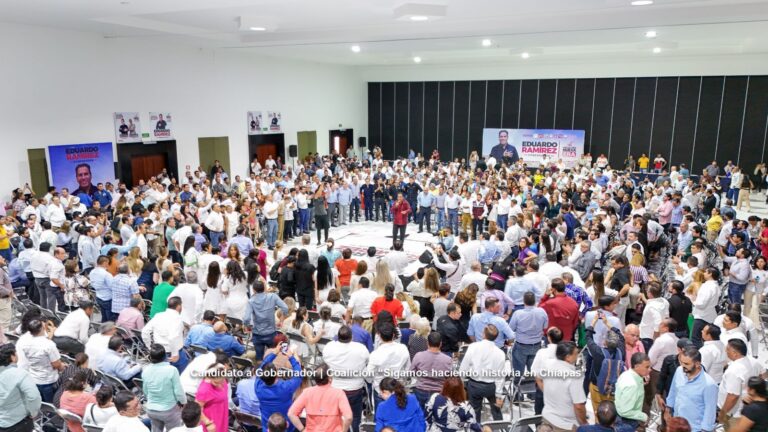 Eduardo Ramírez se reúne con sectores económicos y sociales de Tuxtla Gutiérrez