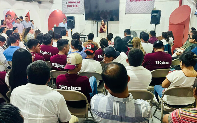 Celebran encuentro estatal de jóvenes con Claudia Sheinbaum