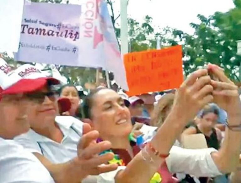 Claudia Sheinbaum agradece apoyo de la gente en su gira por 3 estados