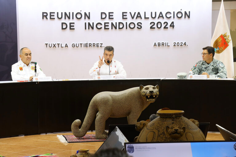En comparación al 2023, Chiapas registra importante baja en cifras de incendios forestales
