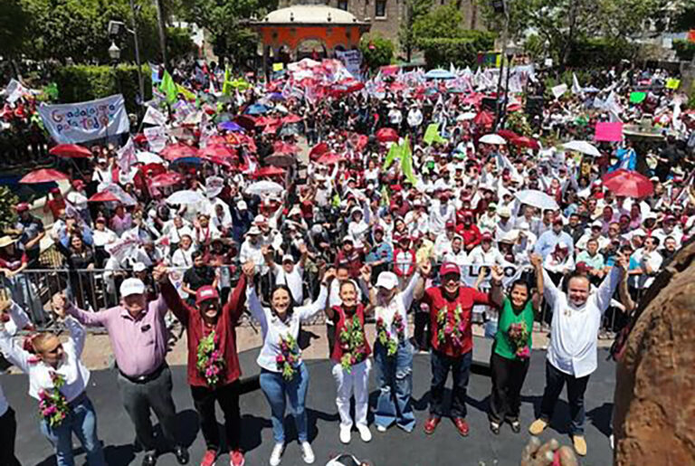 México se escribe con m de Morena y con m de mujer: Claudia Sheinbaum
