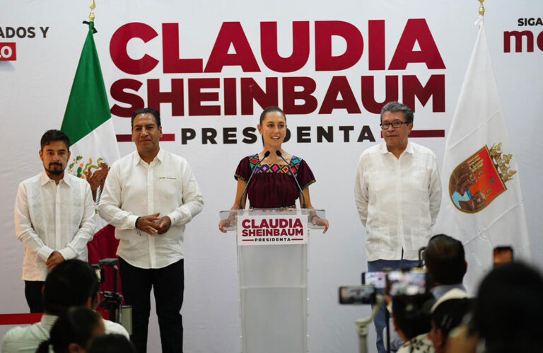 Claudia Sheinbaum apuesta al desarrollo de la frontera sur de Chiapas a través de la industrialización y la atención a migrantes