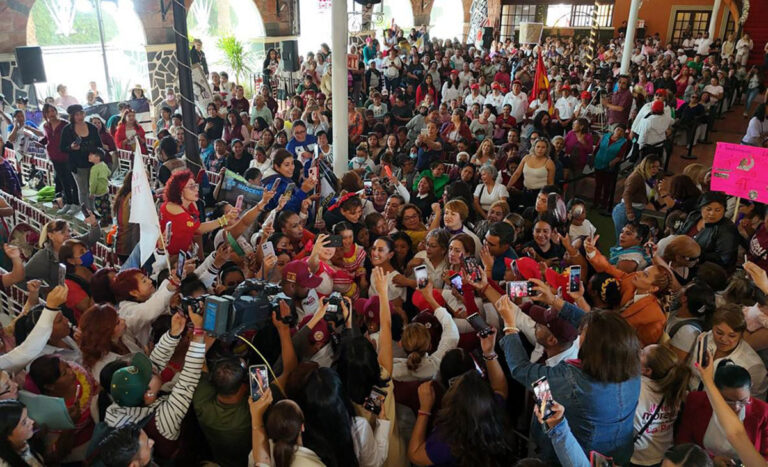 Juntas somos una gran fuerza de nuestro movimiento: Sheinbaum