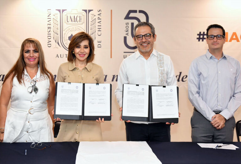Fortalece UNACH lazos de cooperación con el Colegio Nacional del Notariado Mexicano