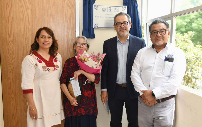 Nombran a la biblioteca del Instituto de Estudios Indígenas de la UNACH ‘Mtra. María Elena Fernández-Galán Rodríguez’