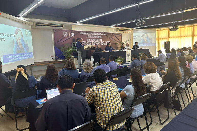 Imparten curso taller factores de riesgo psicosocial en el trabajo, identificación, análisis y prevención