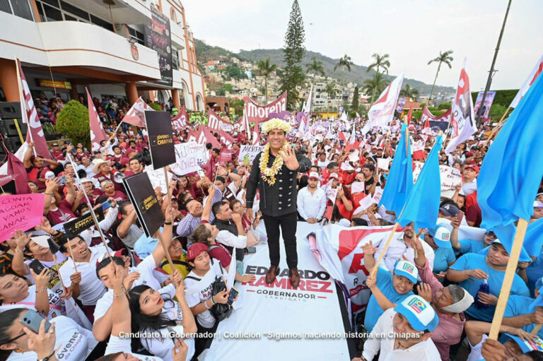Eduardo Ramírez realiza pacto de hermandad electoral en San Fernando