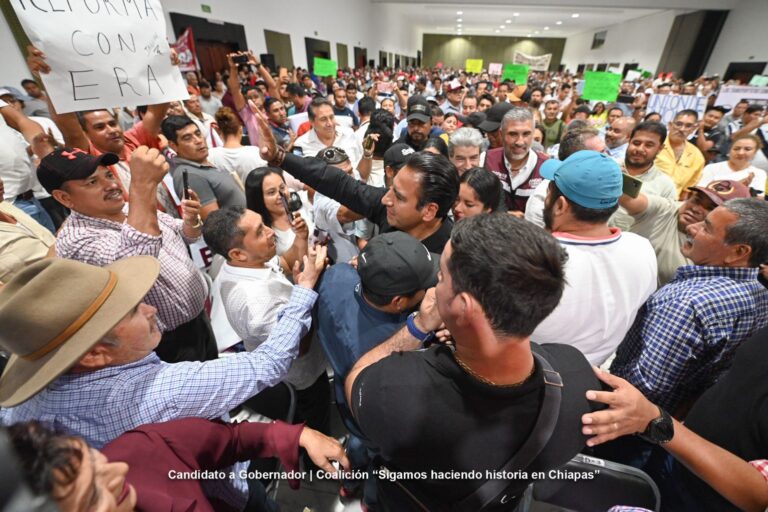 ERA sostiene encuentro con transportistas de Chiapas