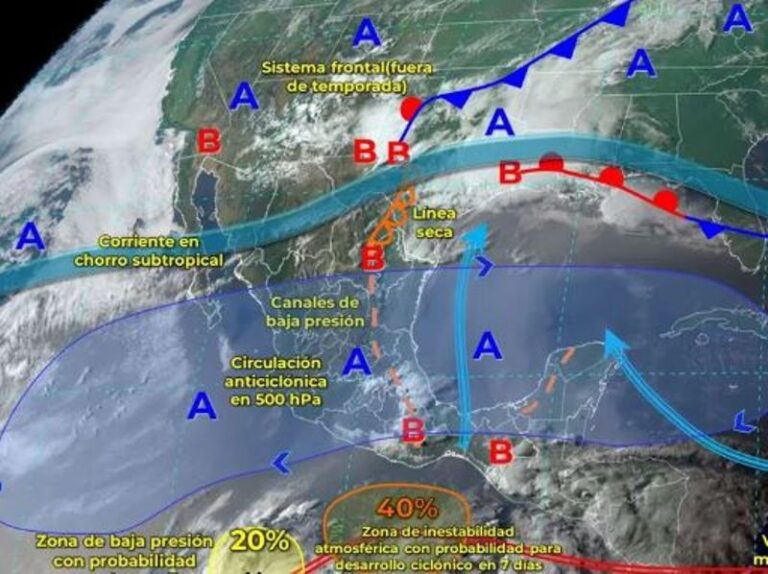 Clima México hoy 17 de mayo de 2024: Se esperan lluvias y más de 45 °C en 13 estados