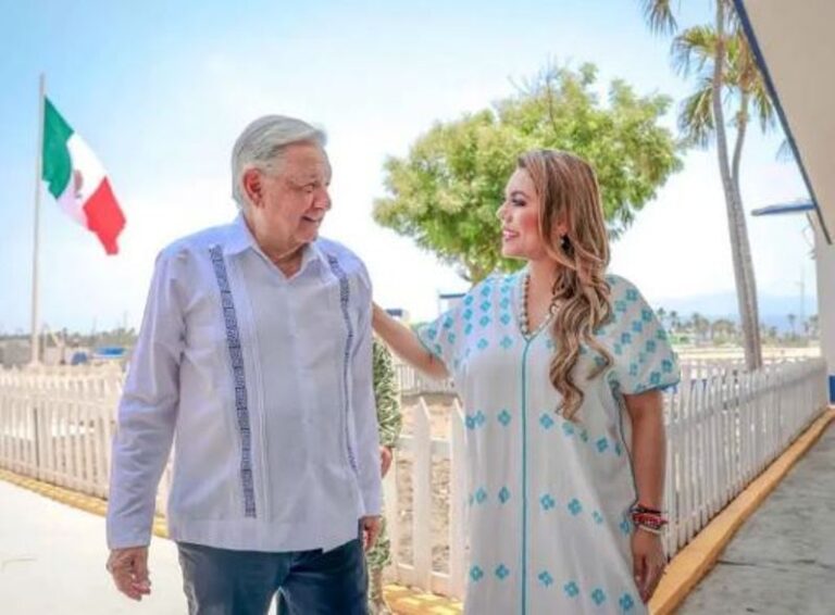 Evelyn Salgado se reúne con el presidente López Obrador